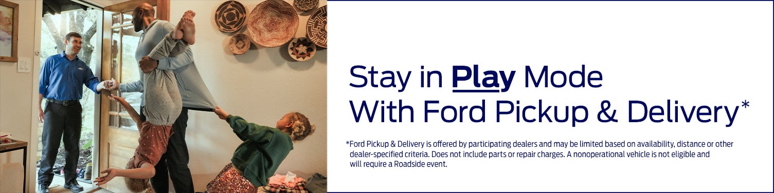 Huntersville Ford Pickup & Delivery